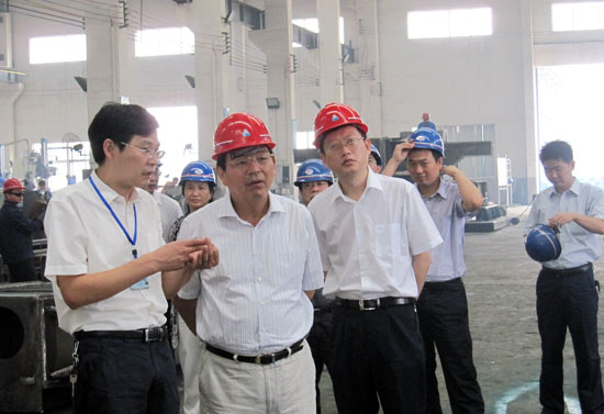 Changsha Secretary of municipal Yuan guanqing visit our factory